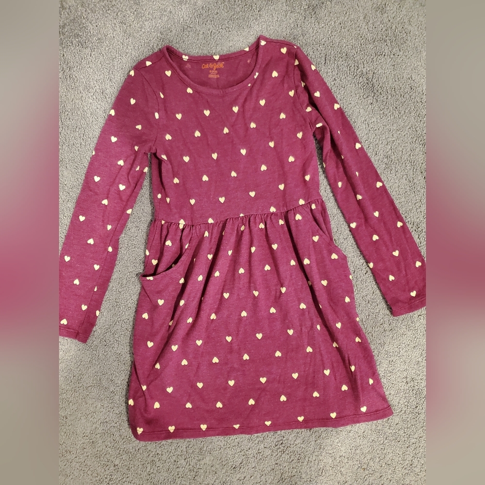 Cat & Jack Girls Long Sleeved Dress